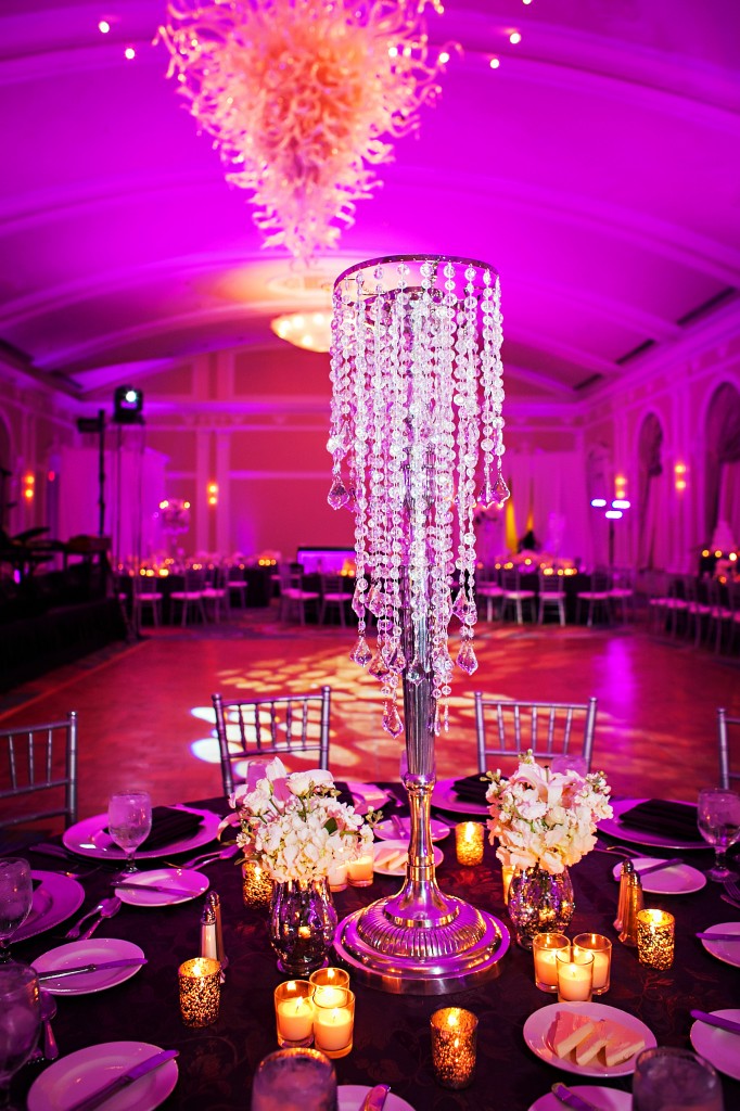 Purple Elegant Winter Wonderland St. Petersburg, Fl Wedding - Renaissance Vinoy - Limelight Photography (20)