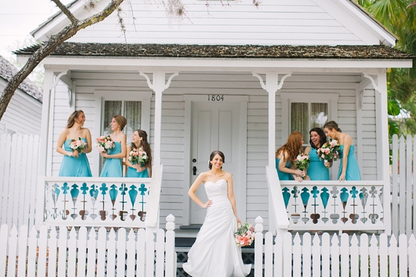 Mint Green & Ivory Rustic Ybor City Wedding - Raquel Sergio Photography (6)