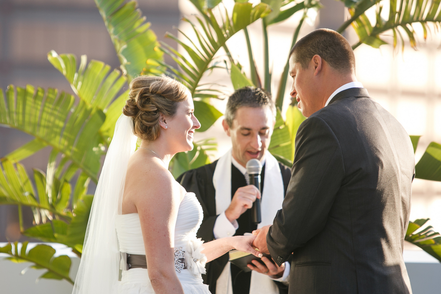 Modern Yellow & Grey Waterfront Tampa Wedding - Carrie Wildes Photography (20)