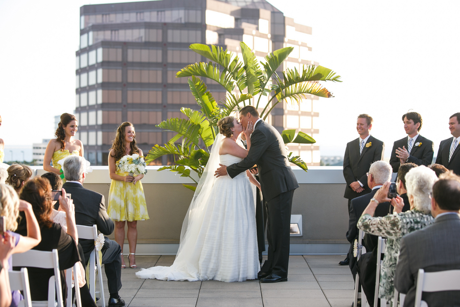 Modern Yellow & Grey Waterfront Tampa Wedding - Carrie Wildes Photography (19)