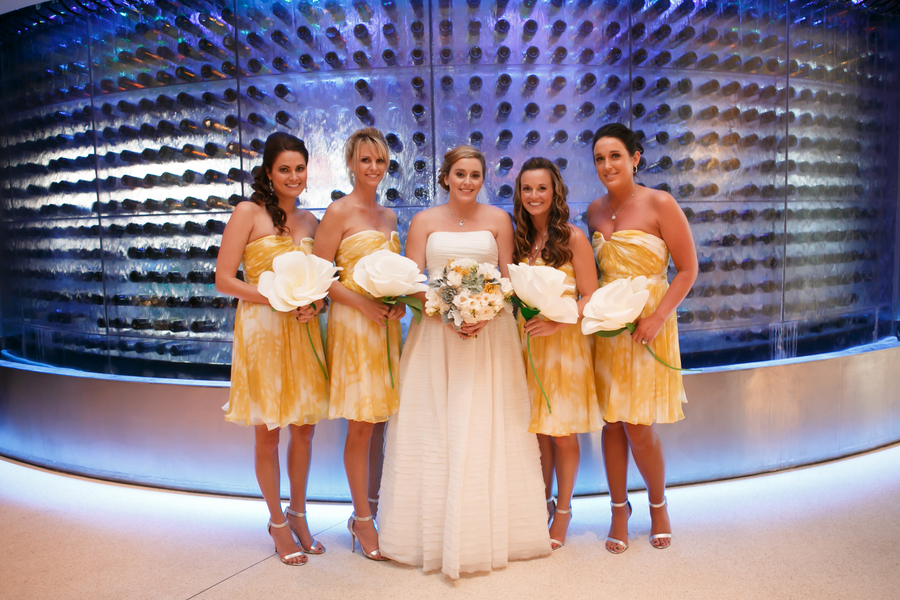 Modern Yellow & Grey Waterfront Tampa Wedding - Carrie Wildes Photography (17)