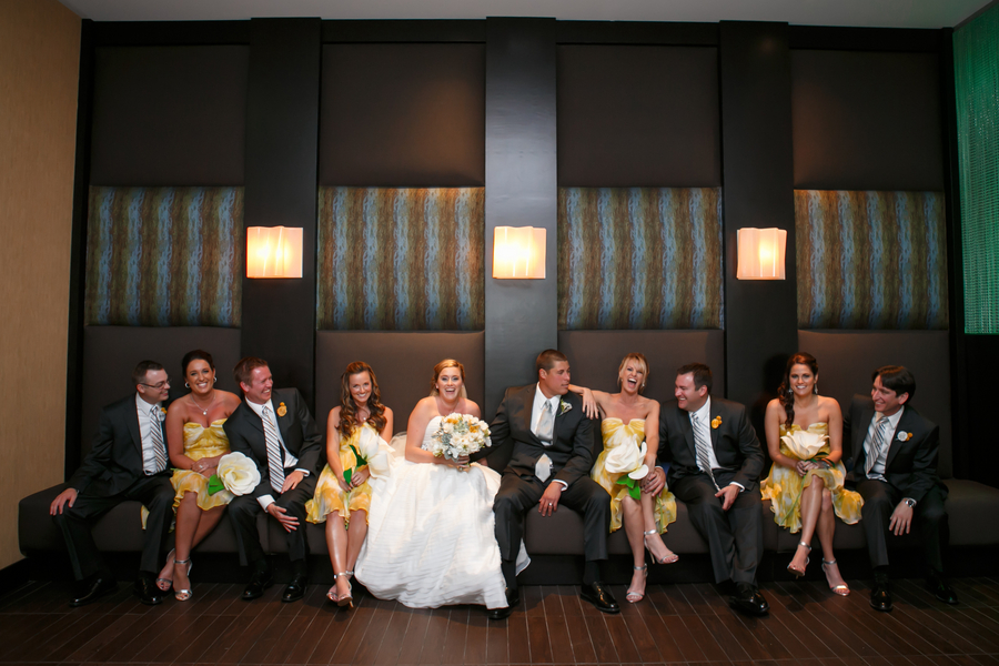 Modern Yellow & Grey Waterfront Tampa Wedding - Carrie Wildes Photography (16)