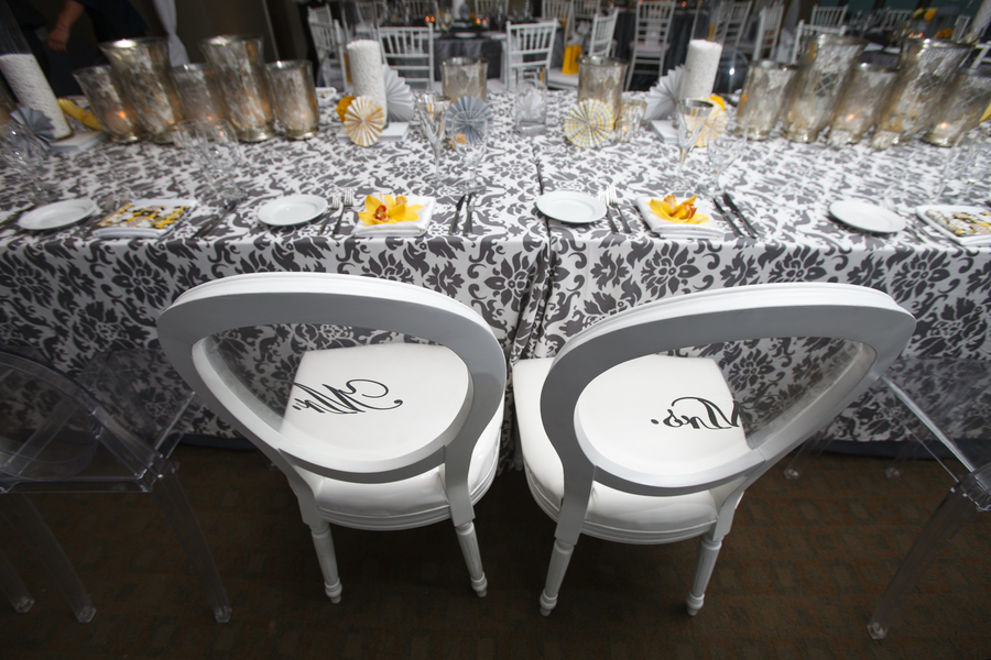 Modern Yellow & Grey Waterfront Tampa Wedding - Carrie Wildes Photography (10)