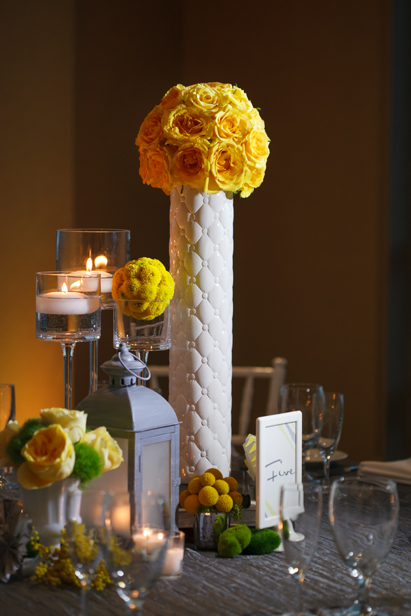 Modern Yellow & Grey Waterfront Tampa Wedding - Carrie Wildes Photography (8)
