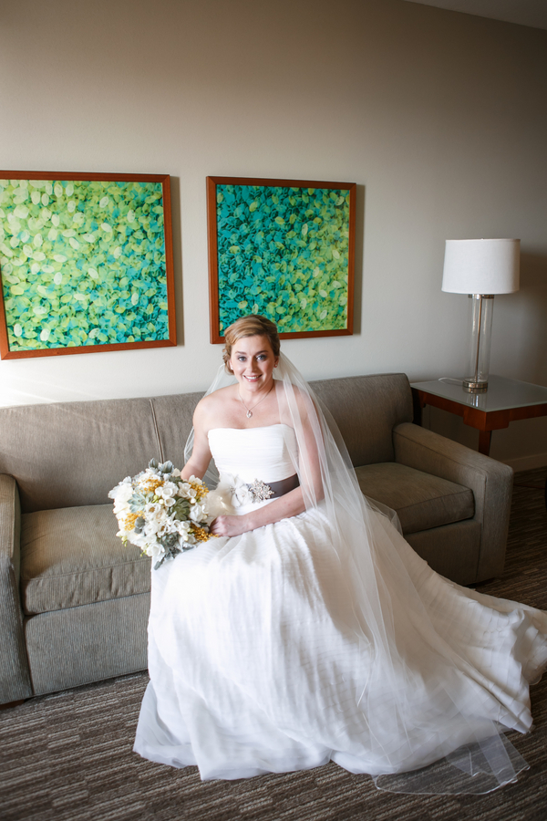 Modern Yellow & Grey Waterfront Tampa Wedding - Carrie Wildes Photography (27)