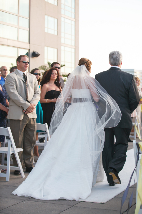 Modern Yellow & Grey Waterfront Tampa Wedding - Carrie Wildes Photography (22)