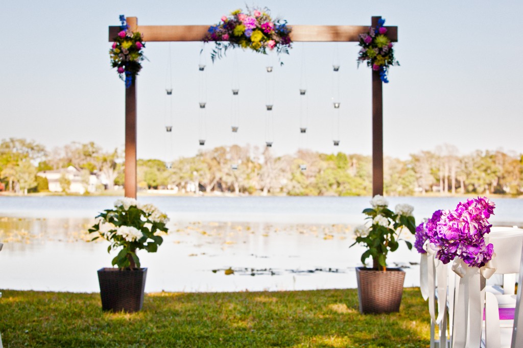 Navy Blue & Purple Backyard Tampa, FL Wedding - Tampa Wedding Photographer Carolina Media Star (22)