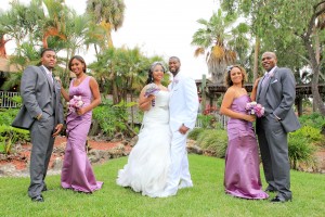Purple Waterfront Tampa, Florida Wedding - Tampa Wedding Photographer Photo Announce It! (17)