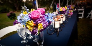 Navy Blue & Purple Backyard Tampa, FL Wedding - Tampa Wedding Photographer Carolina Media Star (14)