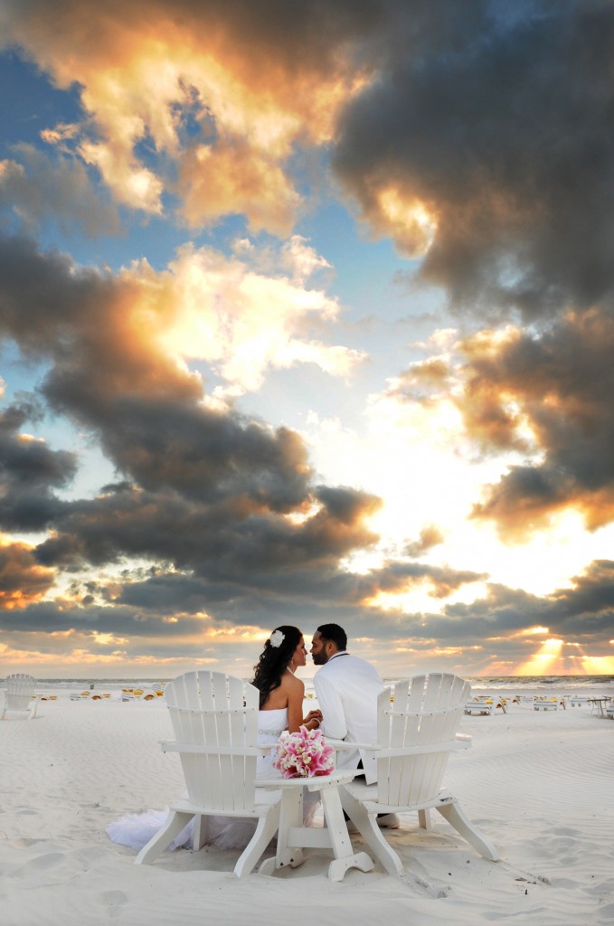 Clearwater Beach Wedding at the Sandpearl Resort - Grey & Aqua Destination Wedding (9)