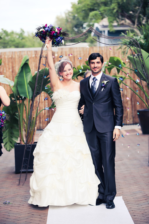 Purple, Teal and Royal Blue Peacock - Themed St. Petersburg Wedding - NOVA 535 Unique Event Space - VRvision Photography (21)