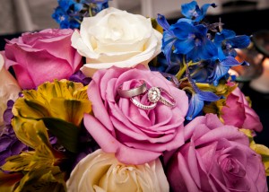 Navy Blue & Purple Backyard Tampa, FL Wedding - Tampa Wedding Photographer Carolina Media Star (8)