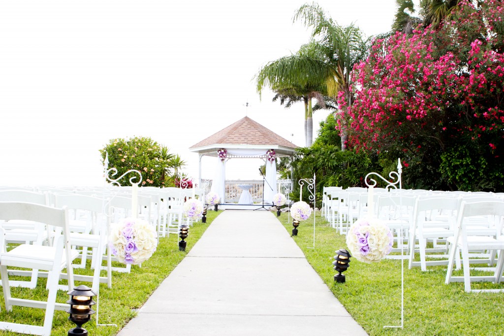 Purple Waterfront Tampa, Florida Wedding - Tampa Wedding Photographer Photo Announce It! (4)