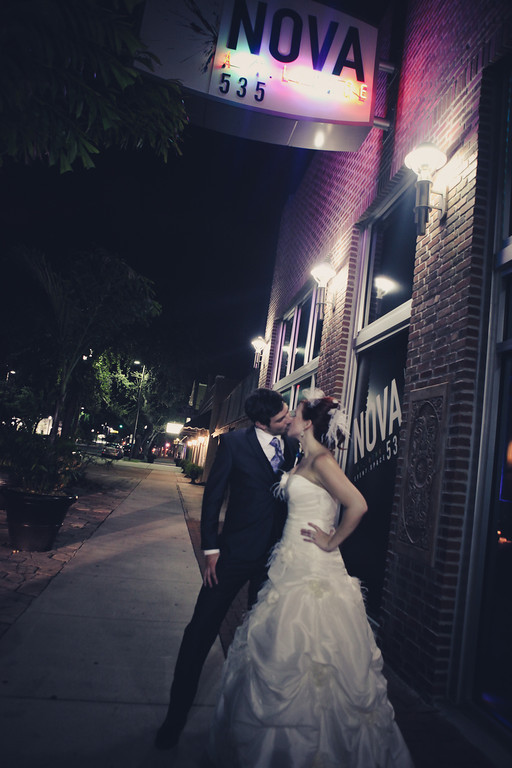 Purple, Teal and Royal Blue Peacock - Themed St. Petersburg Wedding - NOVA 535 Unique Event Space - VRvision Photography (1)