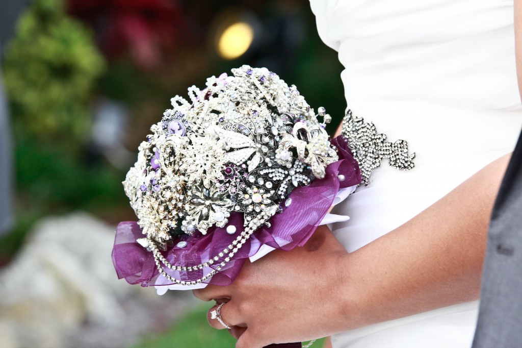 Purple Waterfront Tampa, Florida Wedding - Tampa Wedding Photographer Photo Announce It! (8)