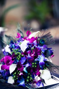Purple, Teal and Royal Blue Peacock - Themed St. Petersburg Wedding - NOVA 535 Unique Event Space - VRvision Photography (33)