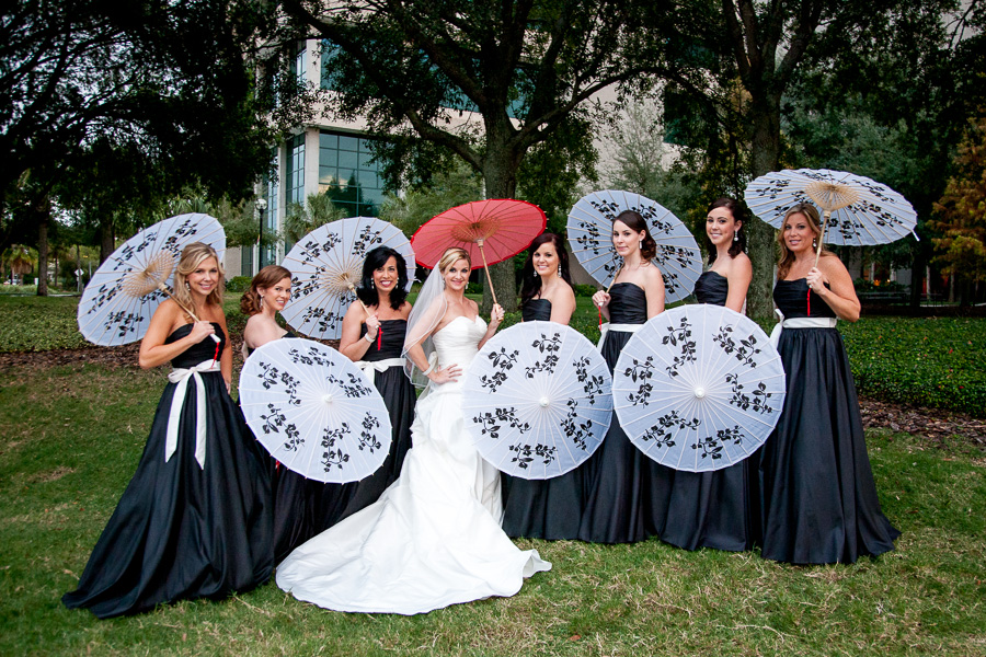 Straz Center Wedding - Downtown Tampa - Black, White & Gold - Tampa Wedding Photographer Kimberly Photography (19)