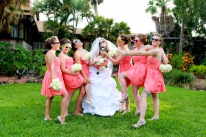 Tampa Wedding Photographer - Photo Announce It! - Rusty Pelican Coral and Silver Beach-Inspired Tampa Wedding (23)