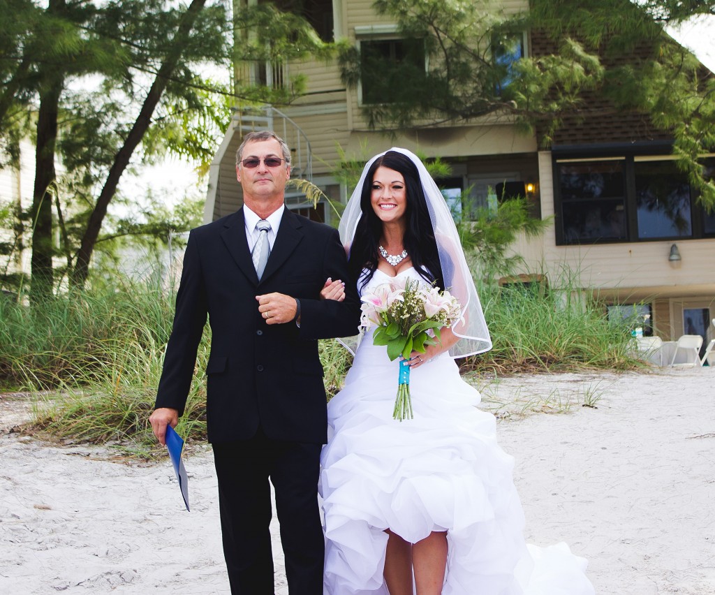 Teal & Fuchsia Treasure Island Beach Destination Wedding - Florida Beach Wedding Planner Tide the Knot (14)