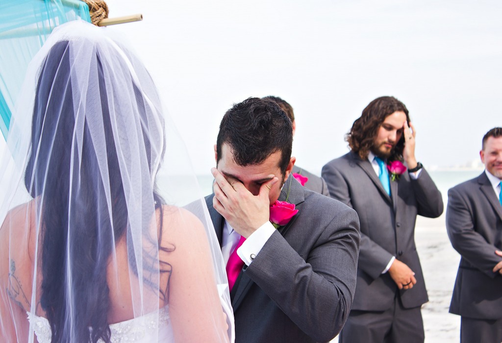 Teal & Fuchsia Treasure Island Beach Destination Wedding - Florida Beach Wedding Planner Tide the Knot (20)