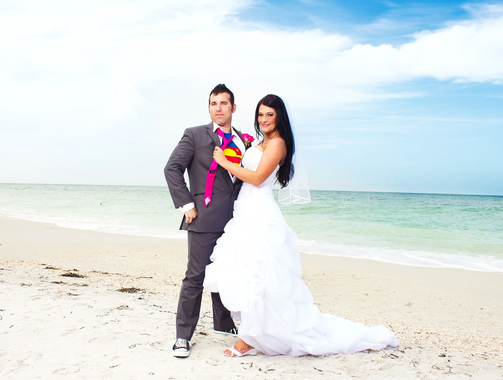 Teal & Fuchsia Treasure Island Beach Destination Wedding - Florida Beach Wedding Planner Tide the Knot (26)