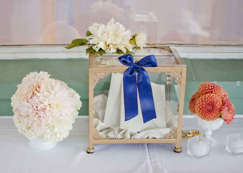 Navy, White & Coral Davis Island Garden Club Wedding - Tampa Wedding Photographer Kristen Marie Photography (27)