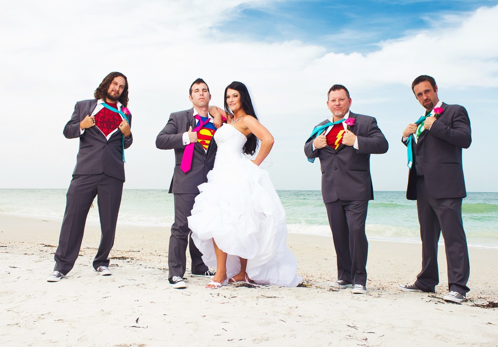 Teal & Fuchsia Treasure Island Beach Destination Wedding - Florida Beach Wedding Planner Tide the Knot (27)