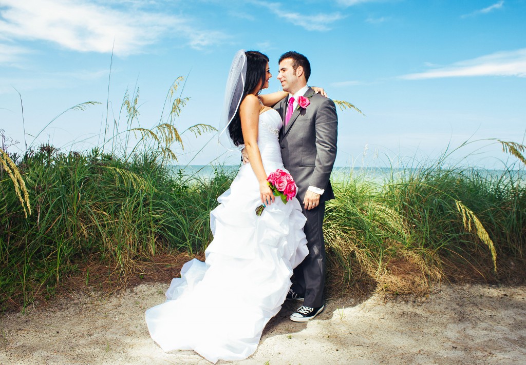 Teal & Fuchsia Treasure Island Beach Destination Wedding - Florida Beach Wedding Planner Tide the Knot (30)