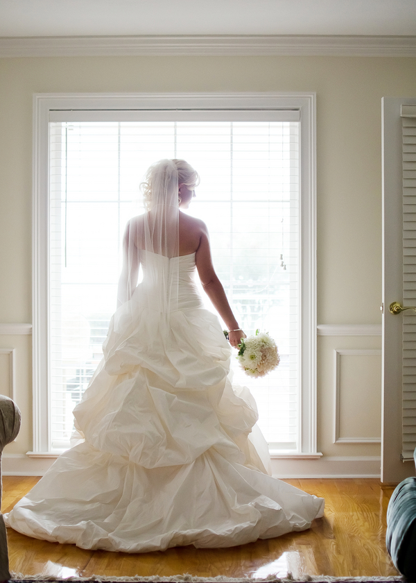 Navy, White & Coral Davis Island Garden Club Wedding - Tampa Wedding Photographer Kristen Marie Photography (5)