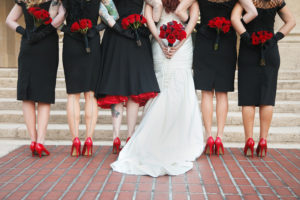 St. Pete Museum of Fine Arts Black & Red Halloween Themed Wedding - St. Petersburg, FL Wedding Photographer Carrie Wildes Photography (29)