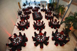 St. Pete Museum of Fine Arts Black & Red Halloween Themed Wedding - St. Petersburg, FL Wedding Photographer Carrie Wildes Photography (33)