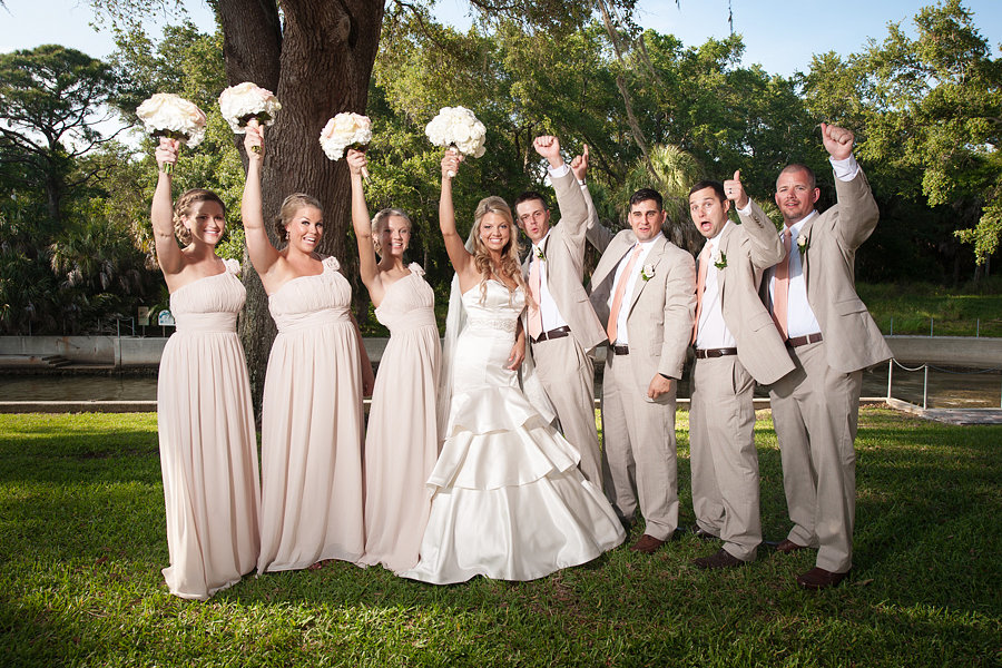 Champagne and Peach Powel Crosley Estate Wedding - Sarasota Wedding Photographer In True Colors (25)