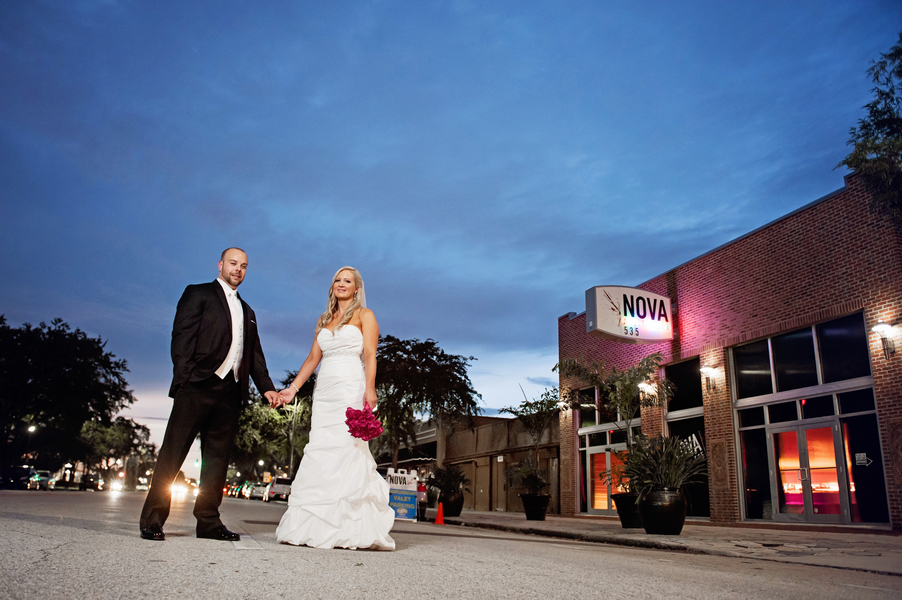 Black, White & Pink Modern Downtown St. Pete Wedding - NOVA 535 - St. Petersburg Wedding Photographer Marc Edwards Photographs (36)