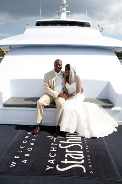 Ivory, Yellow & Tan Nautical Destination Wedding Yacht Starship - Tampa Wedding Photographer Victor's Photojournalism (19)