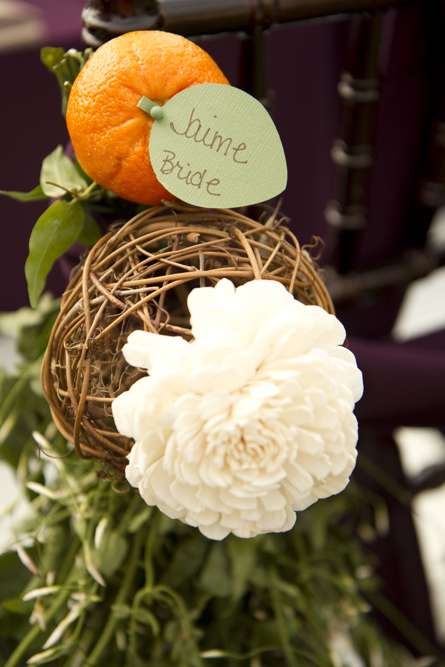 Eggplant and Burlap Destination Powel Crosley Estate Sarasota Wedding - Sarasota Wedding Photographer Stephanie A. Smith Photography (21)