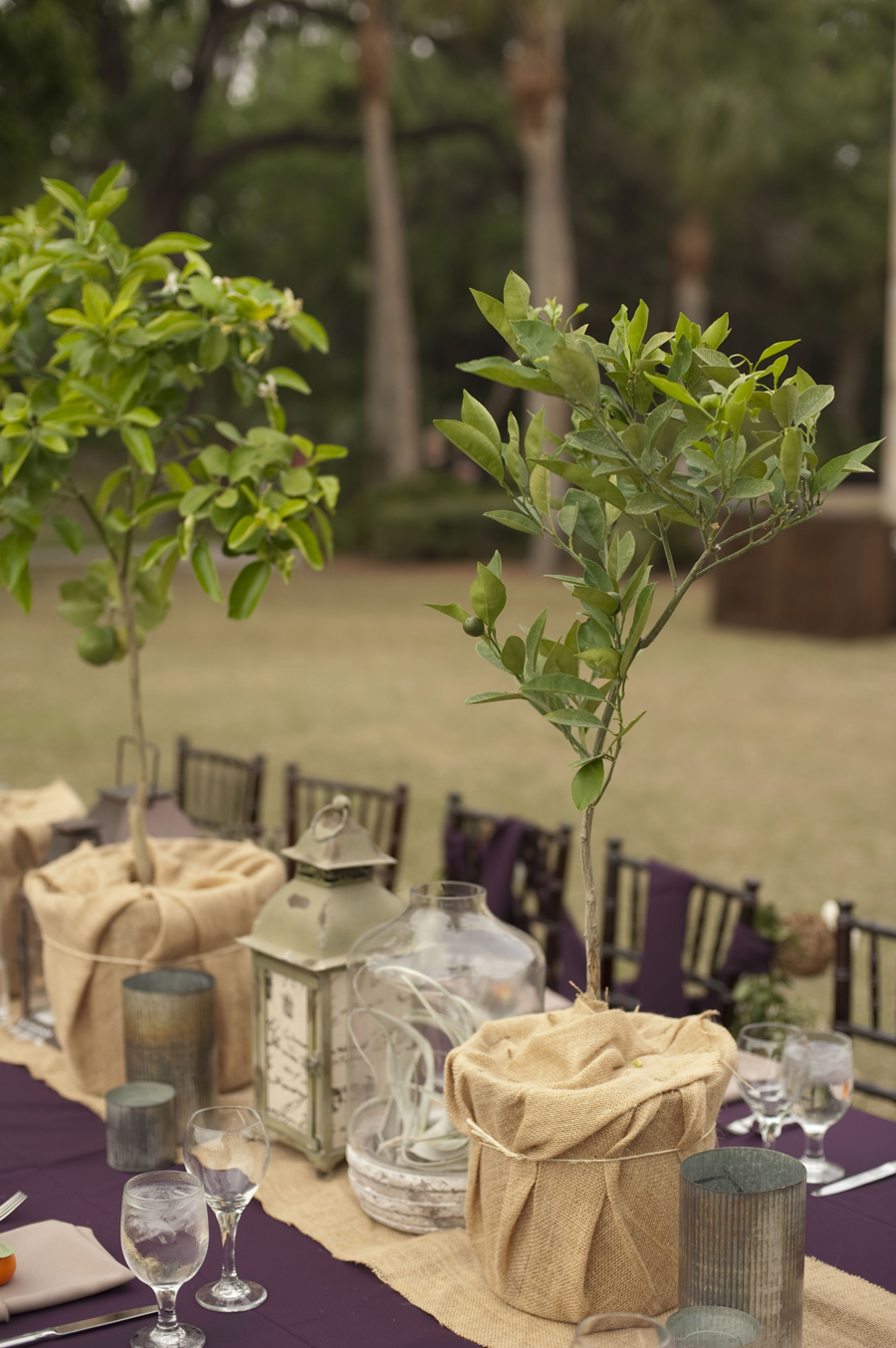 Eggplant and Burlap Destination Powel Crosley Estate Sarasota Wedding - Sarasota Wedding Photographer Stephanie A. Smith Photography (24)