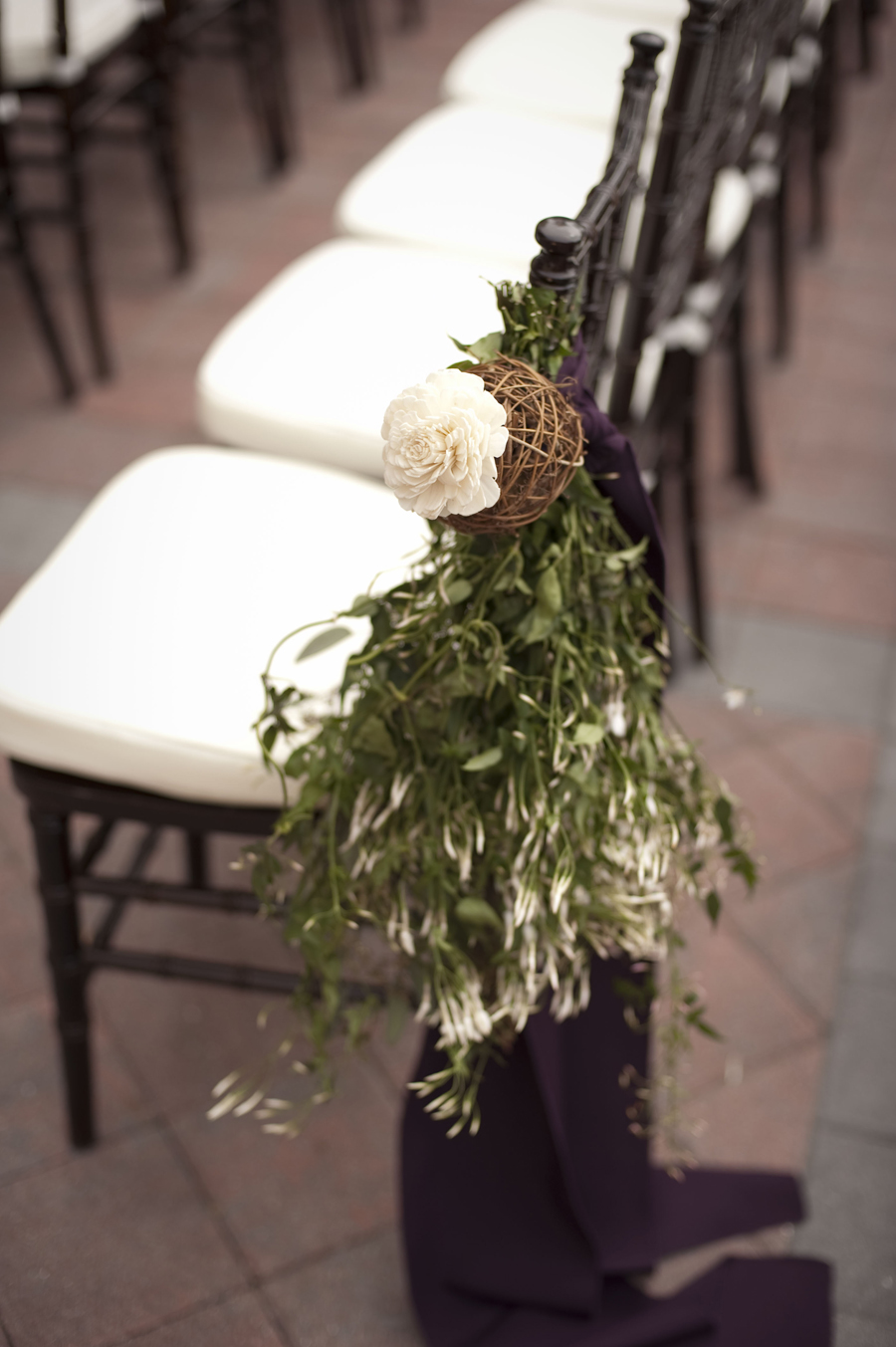 Eggplant and Burlap Destination Powel Crosley Estate Sarasota Wedding - Sarasota Wedding Photographer Stephanie A. Smith Photography (10)