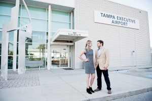 Tampa Airport Travel Themed Engagement Shoot - Tampa Wedding Photographer Marc Edwards Photography (10)