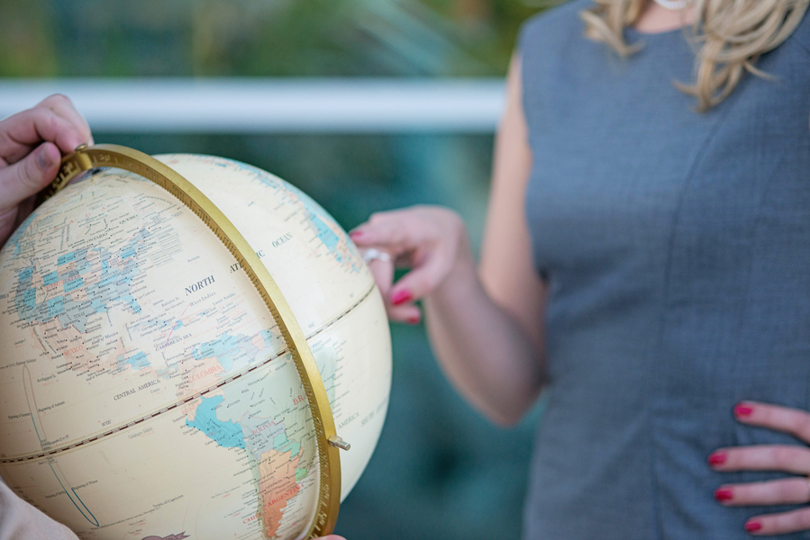 Tampa Airport Travel Themed Engagement Shoot - Tampa Wedding Photographer Marc Edwards Photography (11)