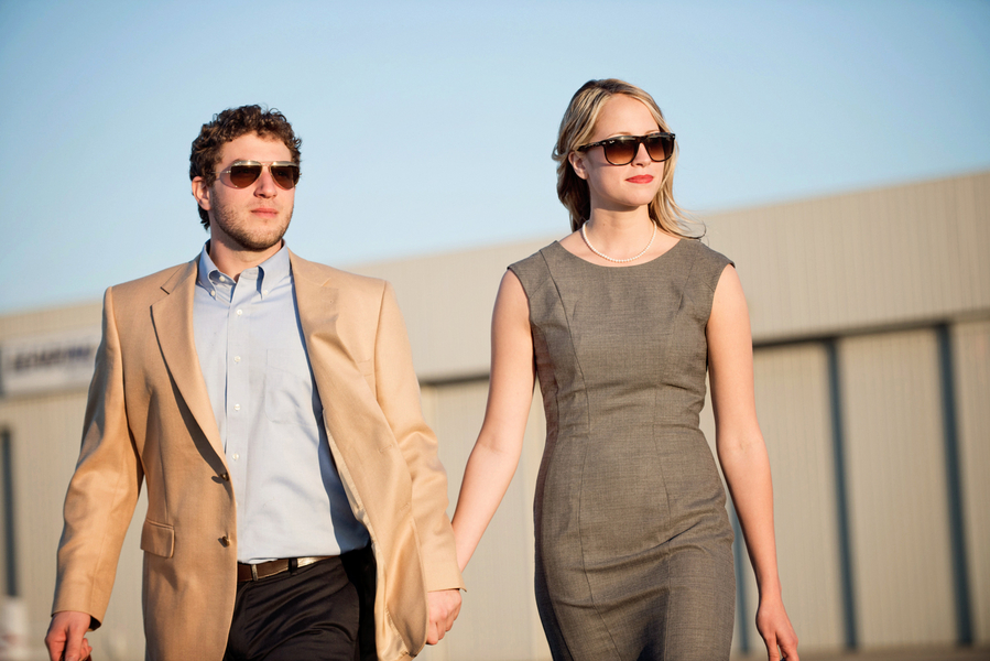 Tampa Airport Travel Themed Engagement Shoot - Tampa Wedding Photographer Marc Edwards Photography (13)