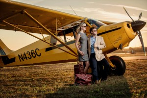 Tampa Airport Travel Themed Engagement Shoot - Tampa Wedding Photographer Marc Edwards Photography (18)