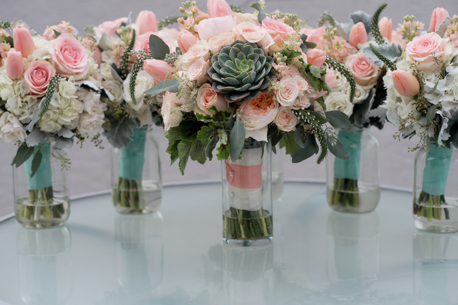 Peach, Mint & Gold St. Pete Beach Wedding - Marie Still Photography (4)