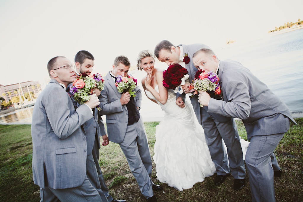 Purple, Orange, Green and Cranberry Downtown St. Pete Wedding - NOVA 535 - St. Petersburg Wedding Photographer VRvision Photography (12)