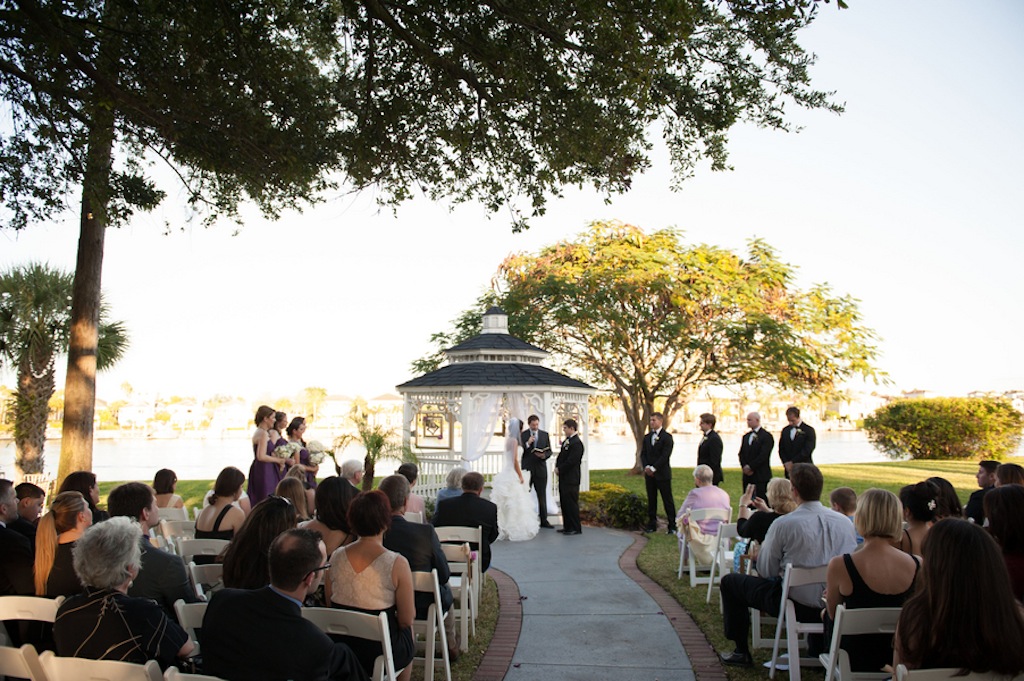 Purple, Ivory and Champagne Vintage Glam Wedding - Davis Islands Garden Club - Tampa Wedding Photographer Stephanie A. Smith Photography (14)