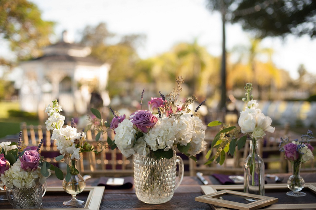 Purple, Ivory and Champagne Vintage Glam Wedding - Davis Islands Garden Club - Tampa Wedding Photographer Stephanie A. Smith Photography (30)