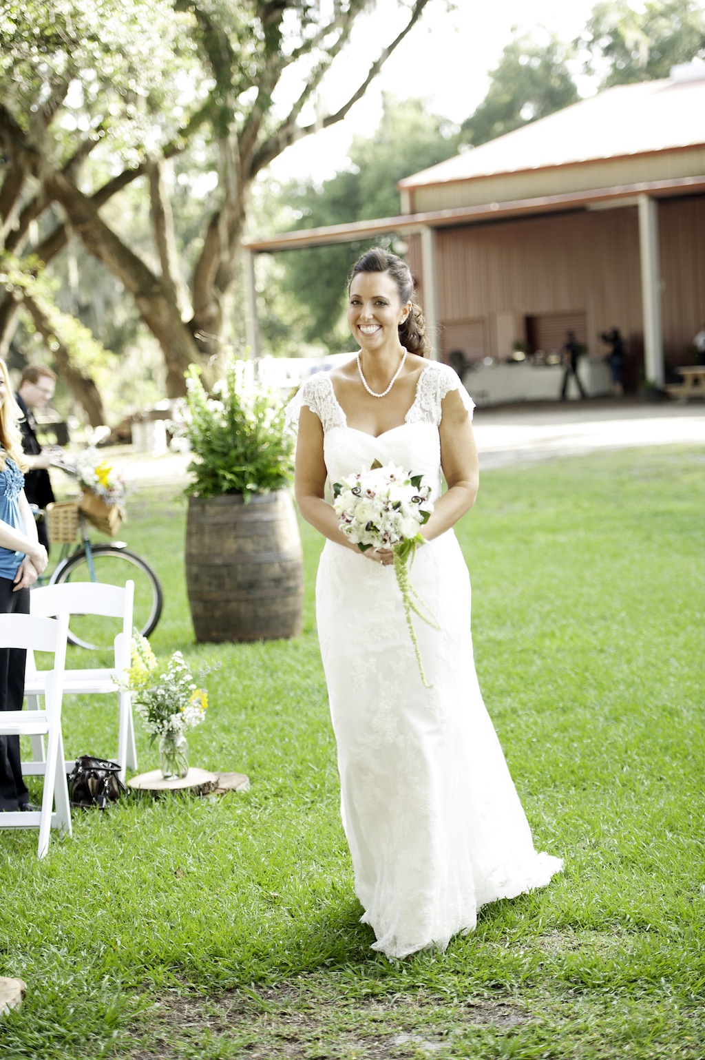 Rocking H Ranch Wedding - Green Rustic Wedding in Lakeland, FL - Tampa Bay Wedding Photographer Pink Lily Photo (10)