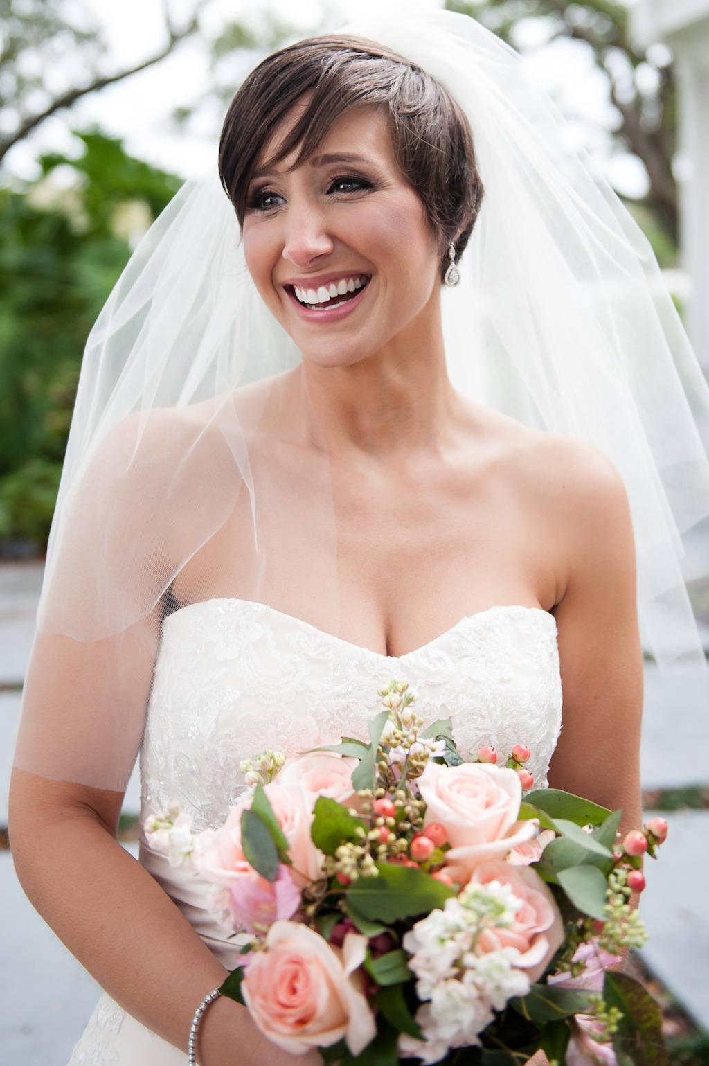 Davis Island Garden Club Wedding - Coral and Mint Green Natural Wedding - Tampa Wedding Photographer Sarah & Ben (13)