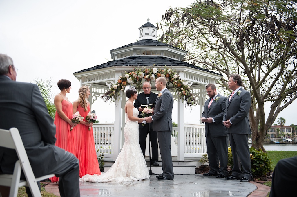 Davis Island Garden Club Wedding - Coral and Mint Green Natural Wedding - Tampa Wedding Photographer Sarah & Ben (24)
