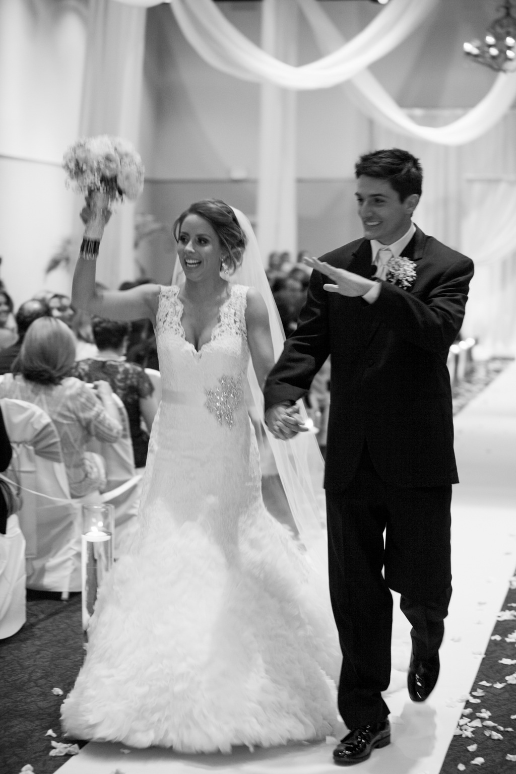 A La Carte Pavilion Wedding in Tampa, FL Navy, Grey & Pink - Tampa Wedding Photographer Photography Blu (23)