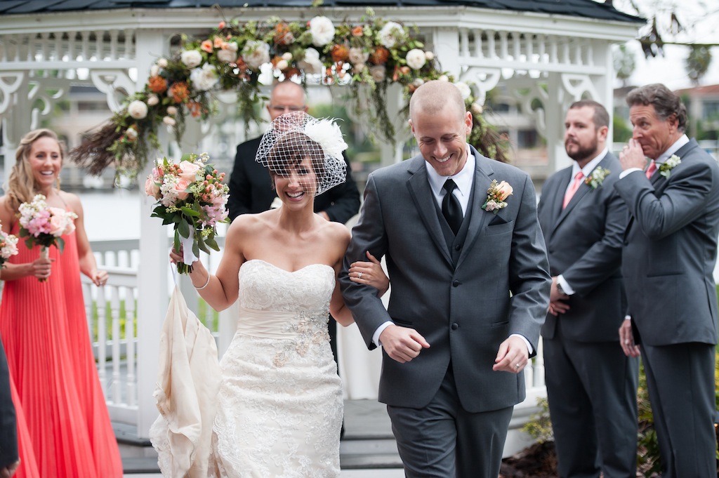 Davis Island Garden Club Wedding - Coral and Mint Green Natural Wedding - Tampa Wedding Photographer Sarah & Ben (27)